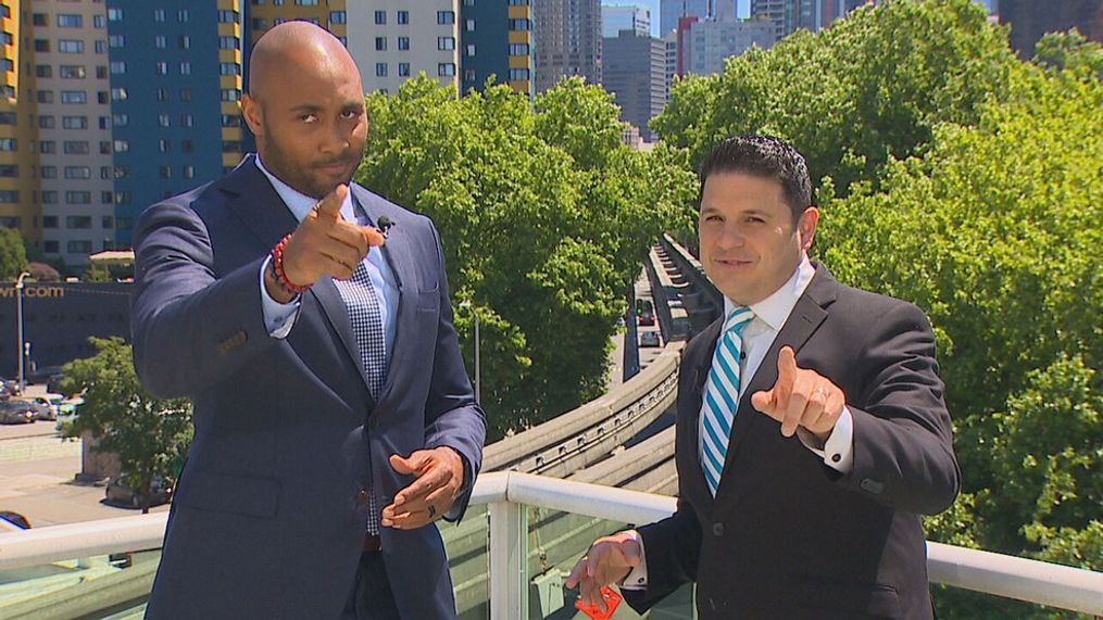 K.J. Wright joined Niko Tamurian for the KOMO Sports End Zone podcast, released the week of June 12, 2023. (KOMO News)